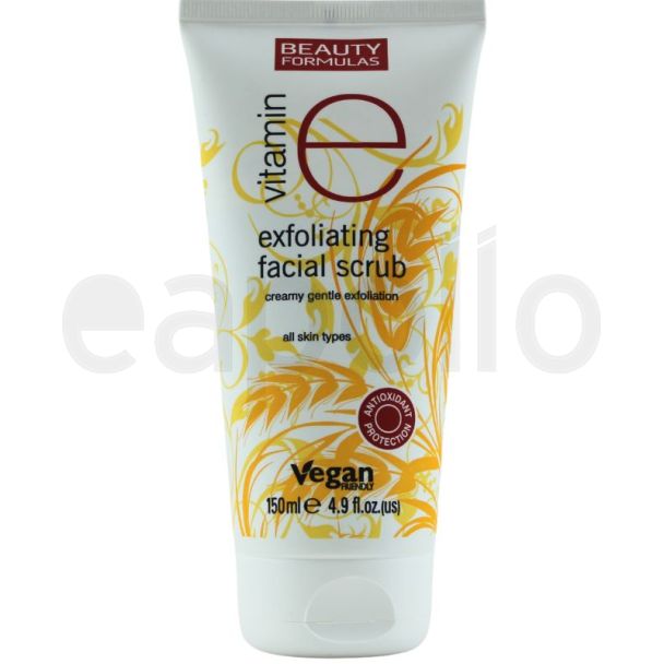 Beauty Formulas Vitamin E Exfoliating Facial Scrub - 150ml