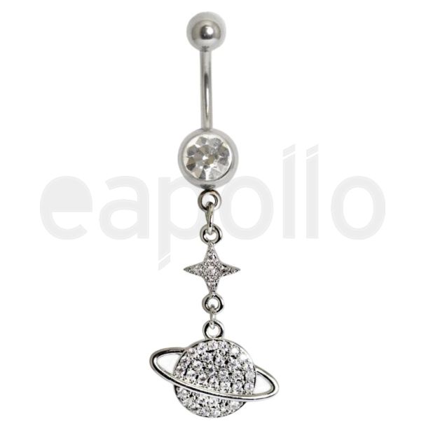 Planet Design Belly Bar - 10mm