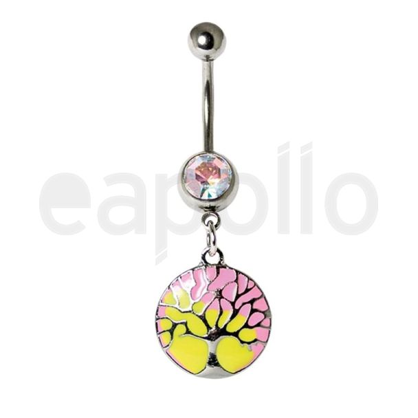 Neon Print Belly Bar