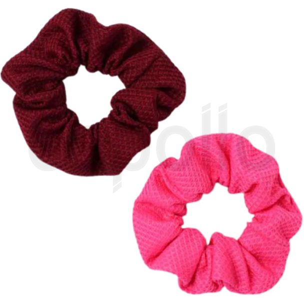 Berry Knit Texture Hair Scrunchie (10cm)