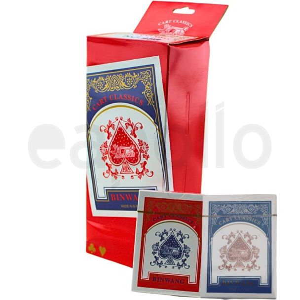 Binwang Cart Classics Playing Cards - Assorted (Pack of 12)