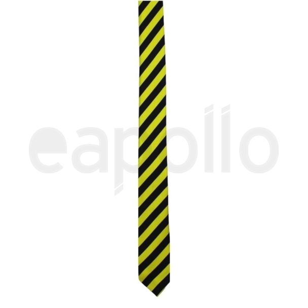 Black & Yellow Stripe Tie