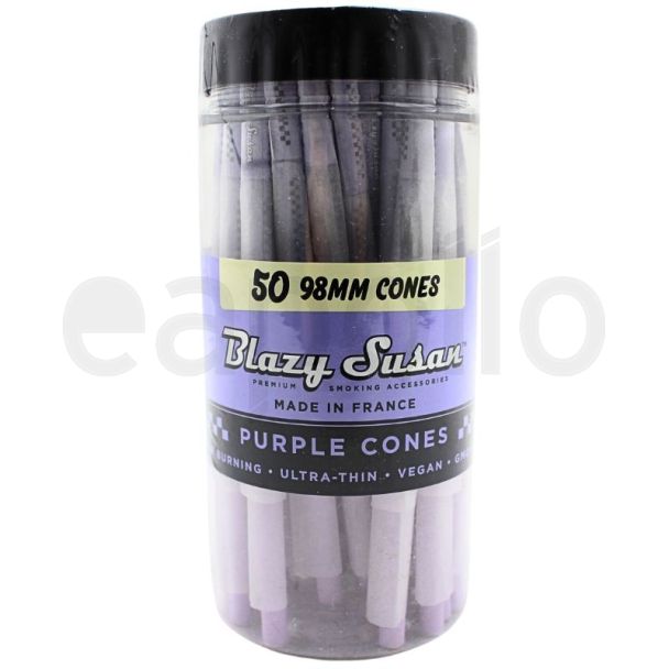 Blazy Susan 50 Purple Cones 