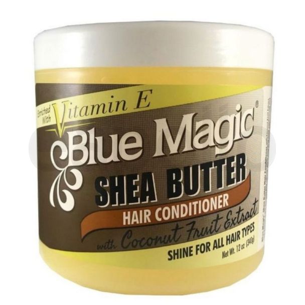 Wholesale Blue Magic Shea Butter Hair Conditioner With Coconut Fruit Extract- 340g 