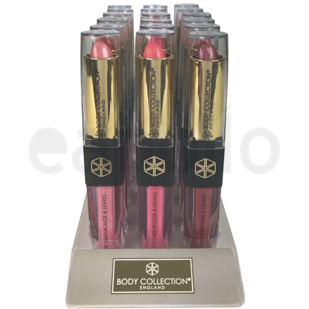 Body Collection Lipgloss And Lipstick Duo - Assorted