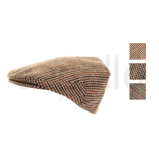 Kids' Tweed Design Flat Caps- Assorted Designs