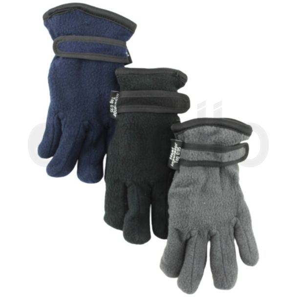Boys Thinsulate Fleece Gloves With Felt Lining 