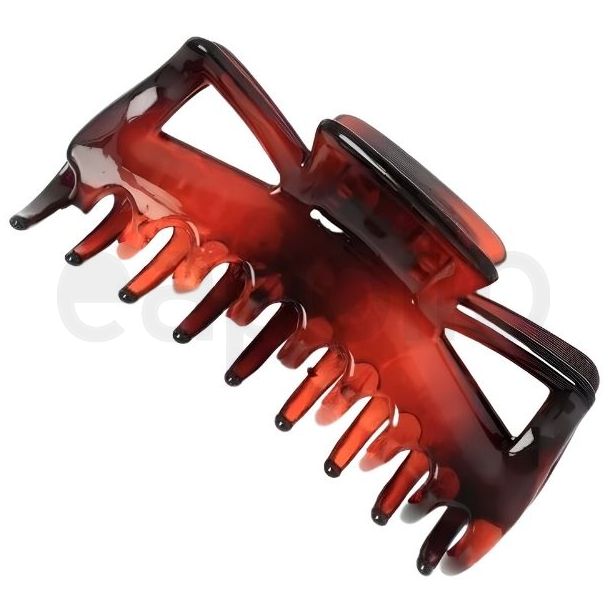 Brown Tort Hair Clamp - 11cm