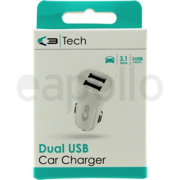 C3 Dual USB Car Charger