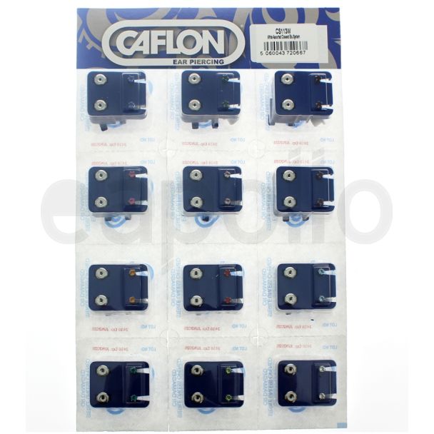 Caflon Blu White Claw Studs - Assorted Colours
