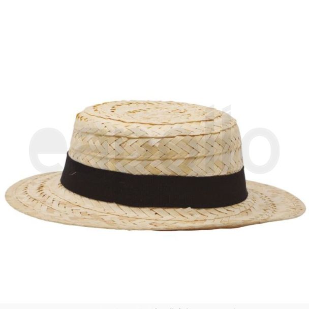 Canotier Straw Hat - One Size 