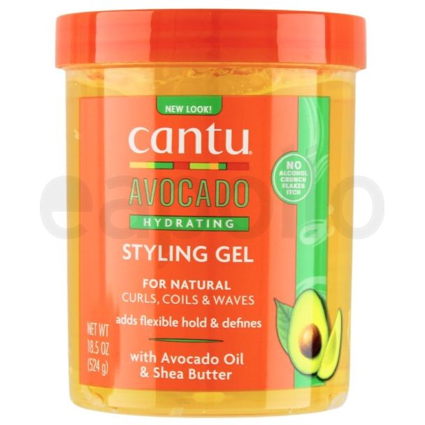 Cantu Avocado Oil & Shea Butter Hydrating Gel - 524g
