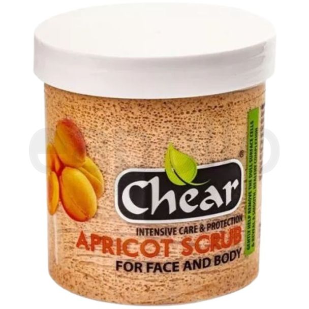 Chear Apricot Face & Body Scrub -  454g/16oz