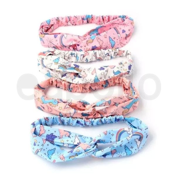 Child Size Unicorn Print Fabric Link Bandeau