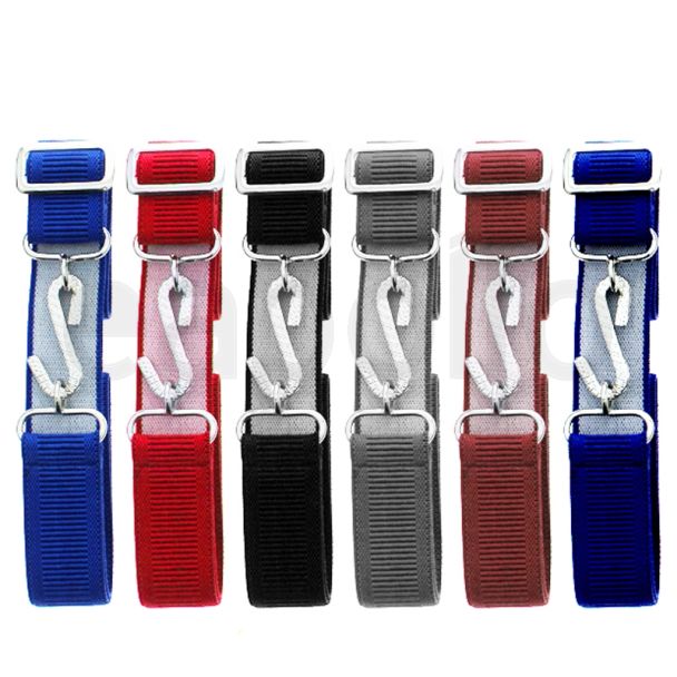Children's Elastic Belts with Adjustable Buckle - Dark Assortment