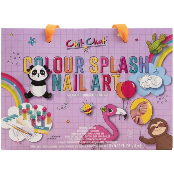 Chit Chat Colour Splash Nail Art Gift Set 