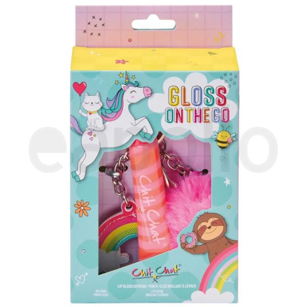 Chit Chat Gloss On The Go Keyring ( Lip Gloss & Keyring)