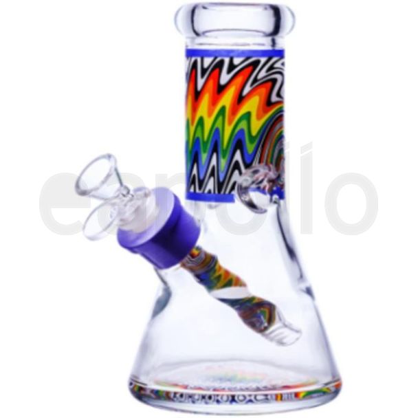 Chongz Acrylic "Lloyd Evans" Waterpipe (Blue) (8 Inch")