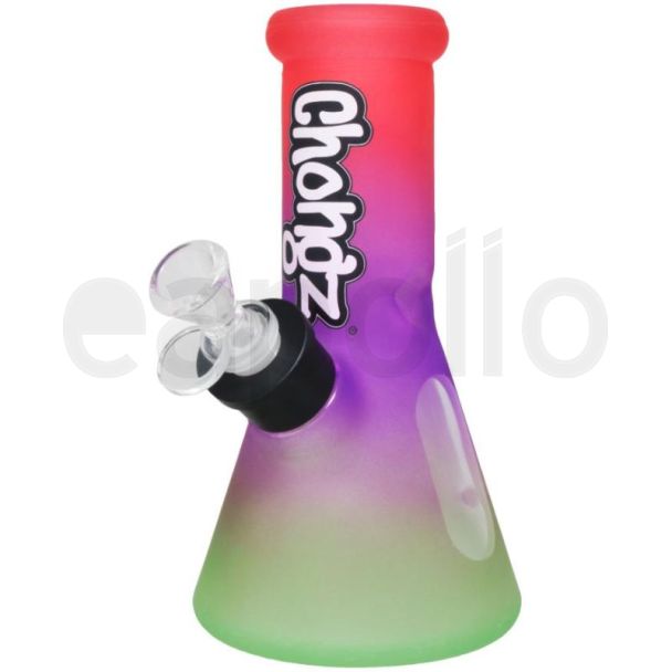 Chongz Acrylic "Rainbow Treat" Waterpipe (Green) (8 Inch")