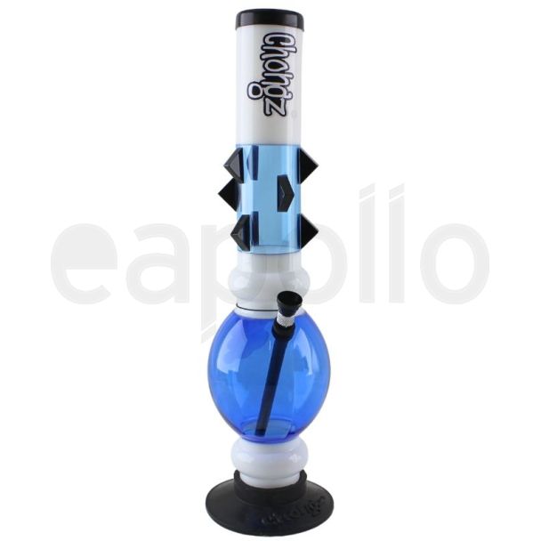 Chongz Acrylic “Spikey” Design Waterpipe (15.5 Inch)