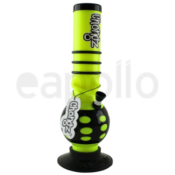 Chongz Acrylic "Spring Rain" Design Waterpipe (12 Inches) - Assorted 