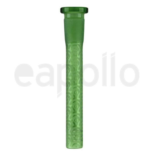 Chongz Art Glass Stem 19mm-14mm Green - 12.2cm