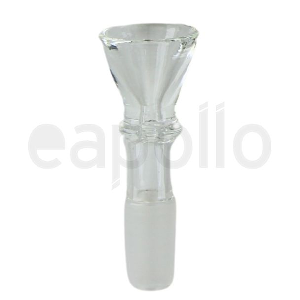 Clear Glass Cone 14mm 