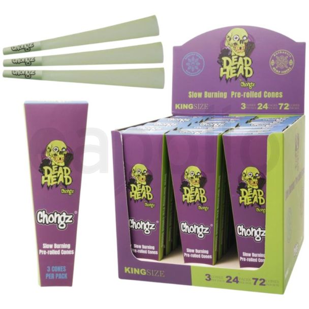 Chongz ''Dead Head'' Organic Slow Burning Cones