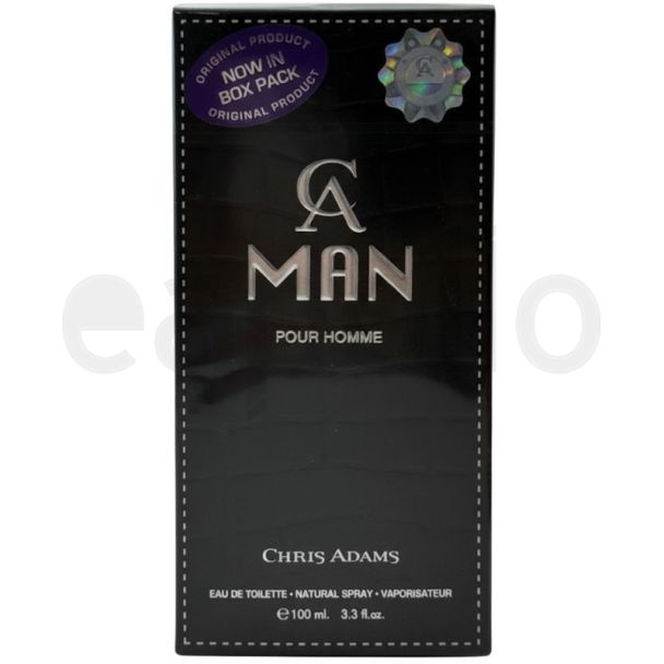 Chris Adams Men's EDT Perfume Spray - CA Man (100ml)