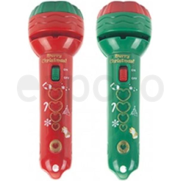 Christmas Projector Torch- Assorted 