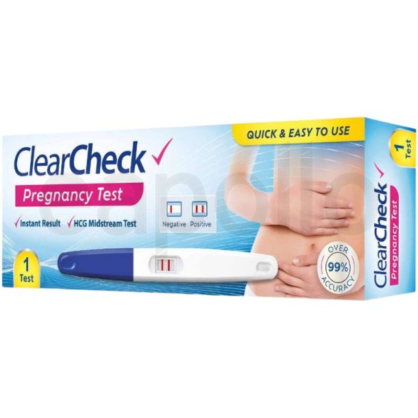 Clear Check HCG Pregnancy Testing Kit