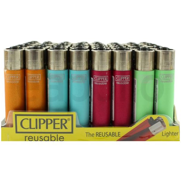 Clipper ''Metallic Mix 2'' Lighter - Assorted