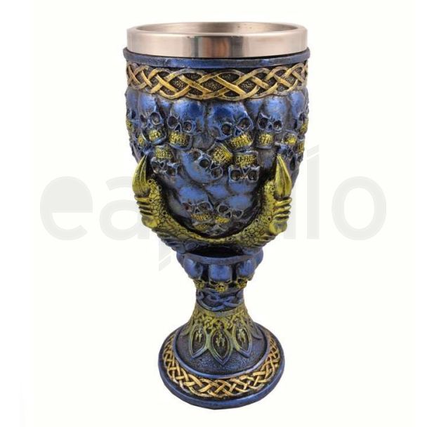 Cobalt Grip of Death Goblet - 17cm