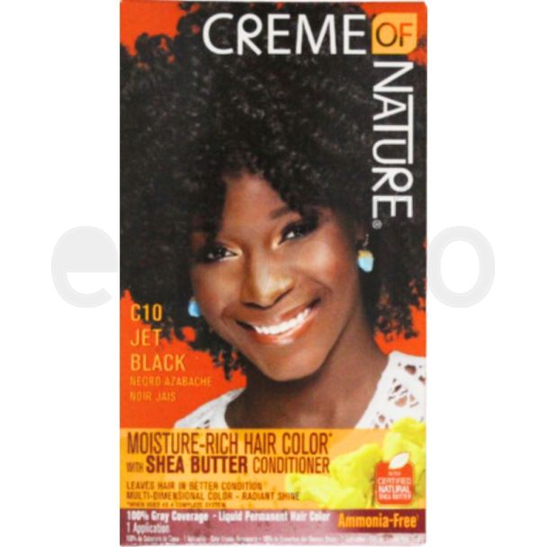 Creme Of Nature Moisture Rich Hair Color - C10 Jet Black