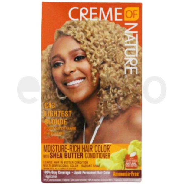 Creme Of Nature Moisture Rich Hair Color - C43 Lightest Blonde
