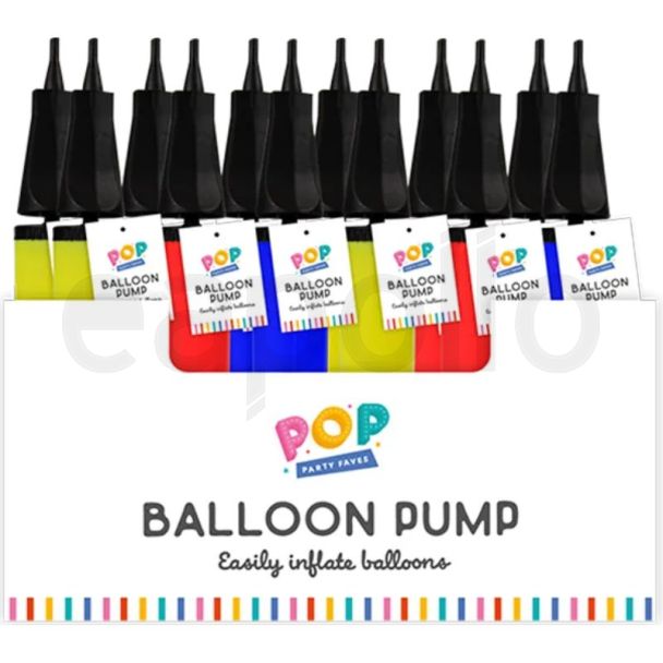 Balloon Pump – Assorted Colours