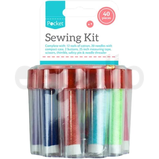 Compact Sewing Kit Essentials Set