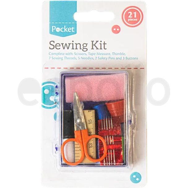 Compact Sewing Kit Essentials Set