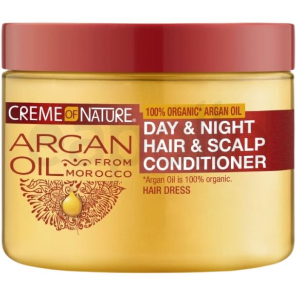Creme Of Nature Argan Oil Day Night Hair & Scalp Conditioner (4.7oz)