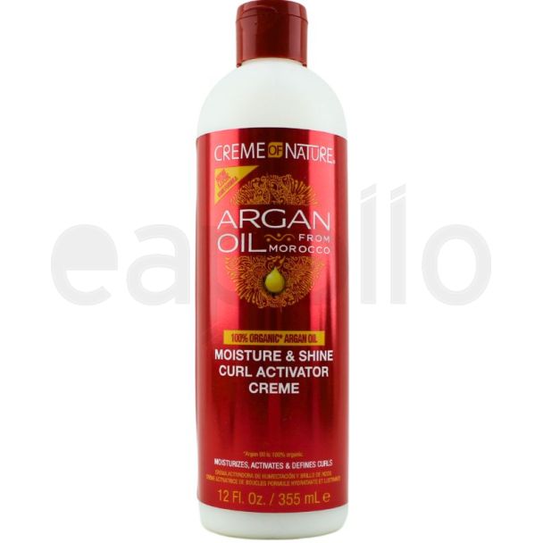 Creme Of Nature Argan Oil  Moisture & Shine Curl Activator Creme - 355ml