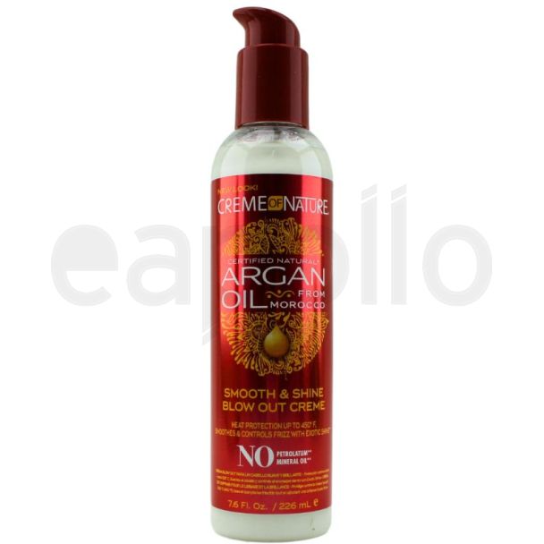 Creme Of Nature Argan Oil Smooth & Shine Blow Out Creme - 226ml 