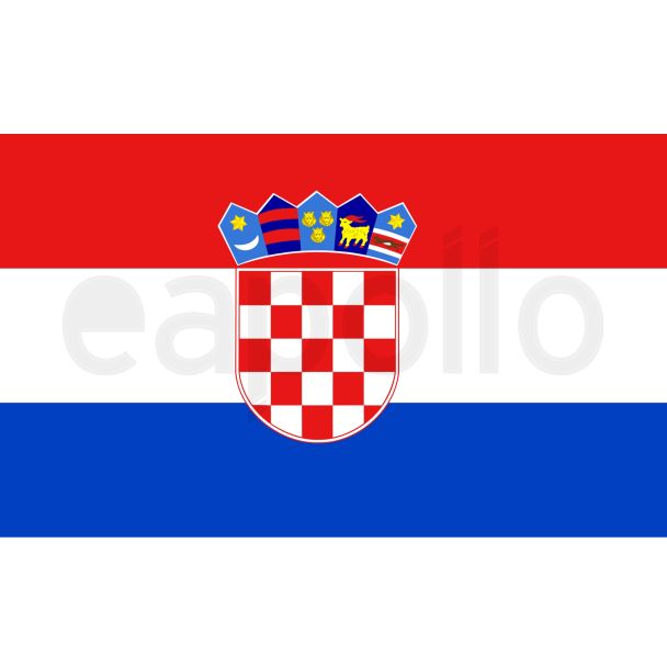 Croatian Flag - 5ft x 3ft 
