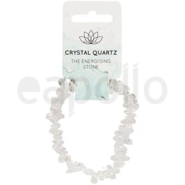 Crystal Quartz Stretch Bracelets