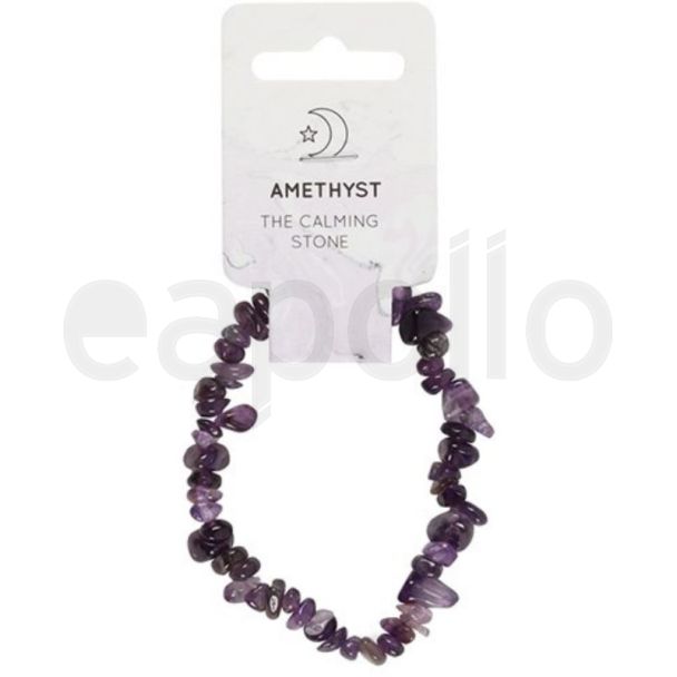Amethyst Crystal Stretch Bracelets