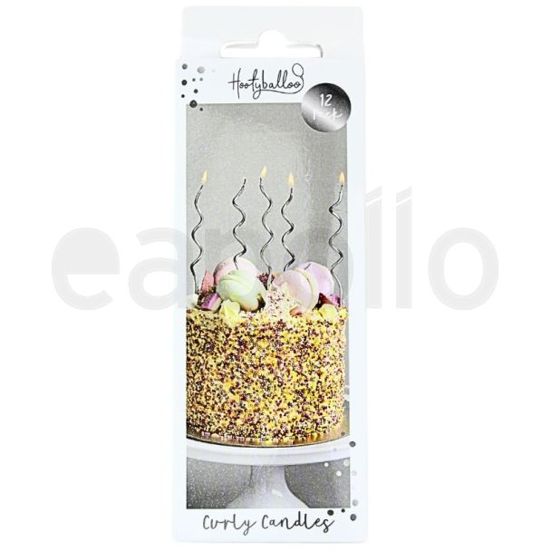 Curly Candles & Holders