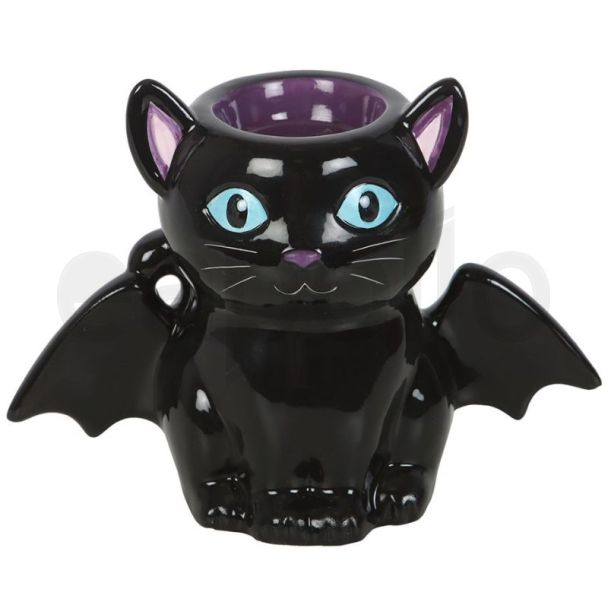 Cute Bat Cat Design Oil Burner and Wax Warmer