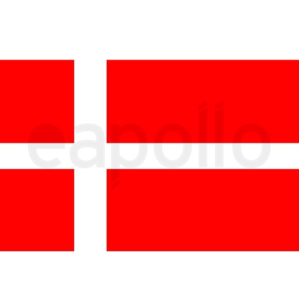 Denmark's Flag 5ft x 3ft 