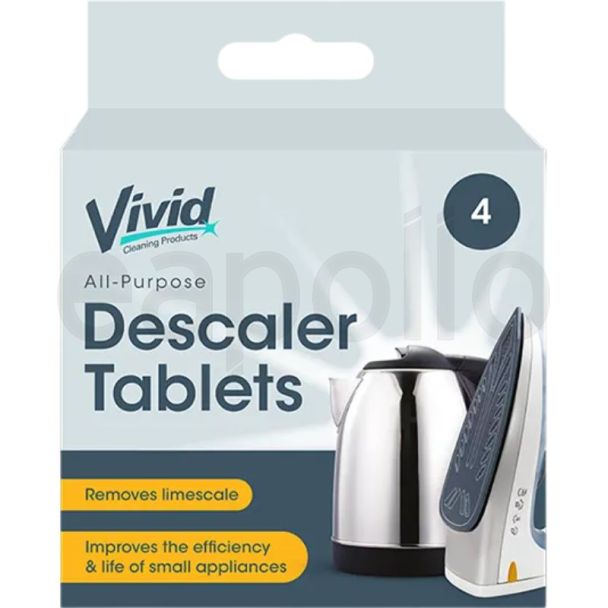 Descaler Cleaning Tablets for Appliances – Pack of 4