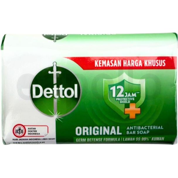 Dettol Original Antibacterial Bar Soap - 100g (BB-03/28)