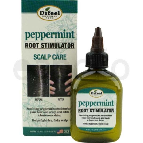Difeel Peppermint Root Stimulator Scalp Care  (75ml)